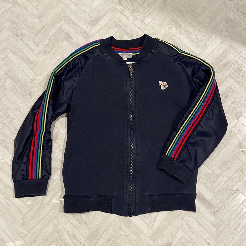 Paul Smith navy blue Zip up sweatshirt, size 6